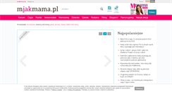 Desktop Screenshot of mjakmama24.pl